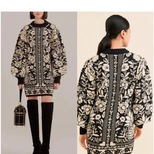 FARM Rio Pineapple Garden Mini Knit Dress Large